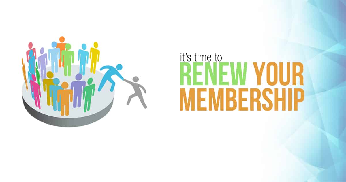 REnew your membership