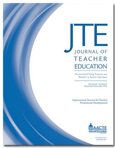 Cover page of Journal of Teacher Education