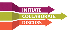 Arrows | Initiate. Collaborate. Discuss