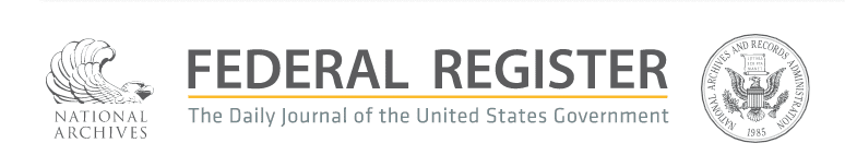 Federal Register Website logo