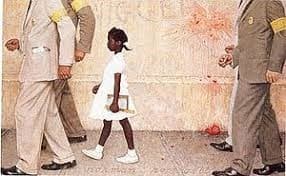 “The Problem We All Live With" (Painting by Norman Rockwell)