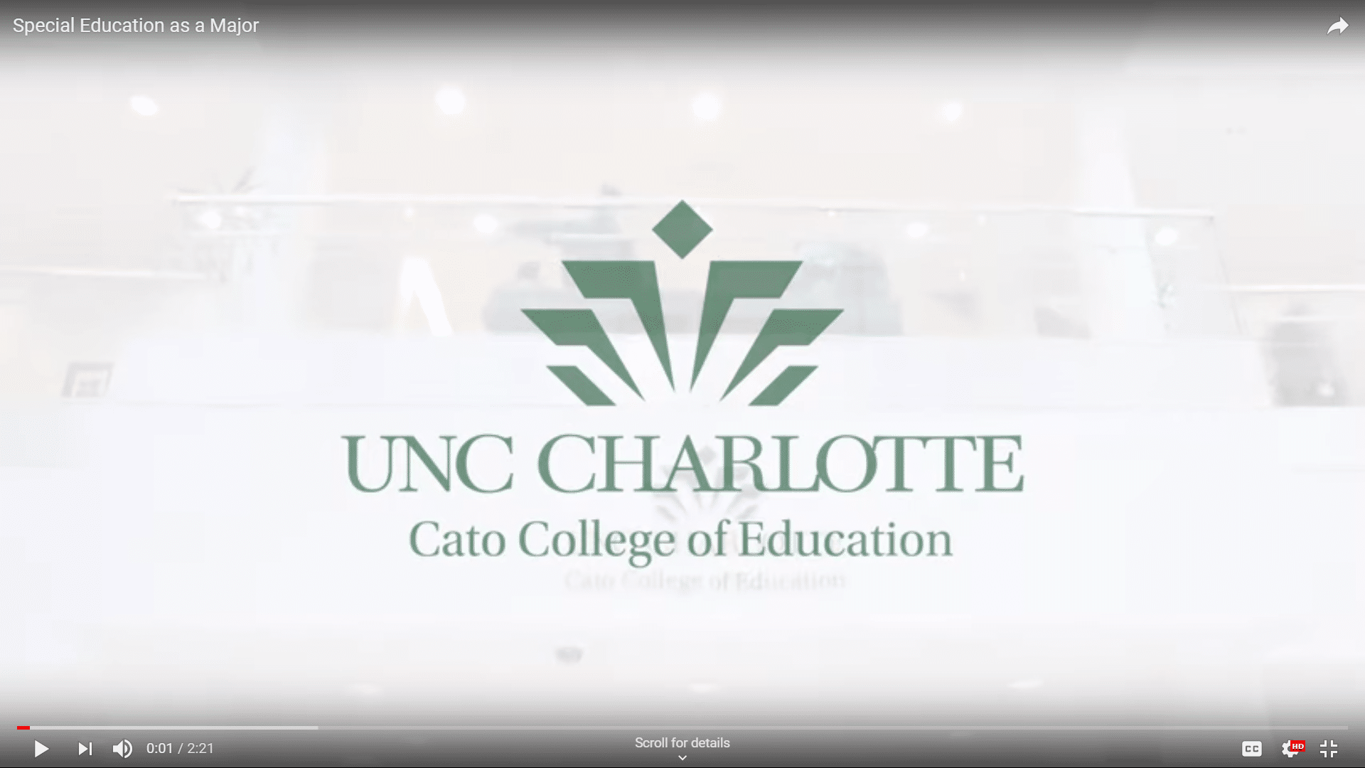 UNC Charlotte - Cato College of Education