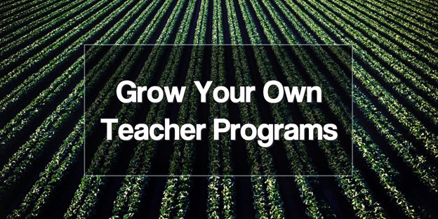Farm field - Grow Your Own Teacher Program