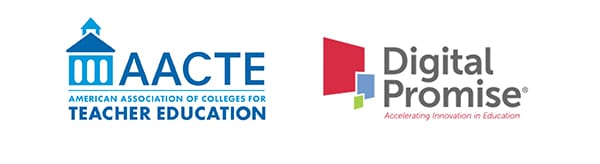 AACTE logo | Digital Promise logo