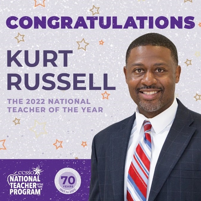Kurt Russell - Teacher of the Year