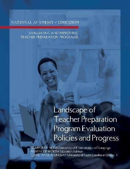 Landscape of Teacher Preparation Program Evaluation Policies and Progress