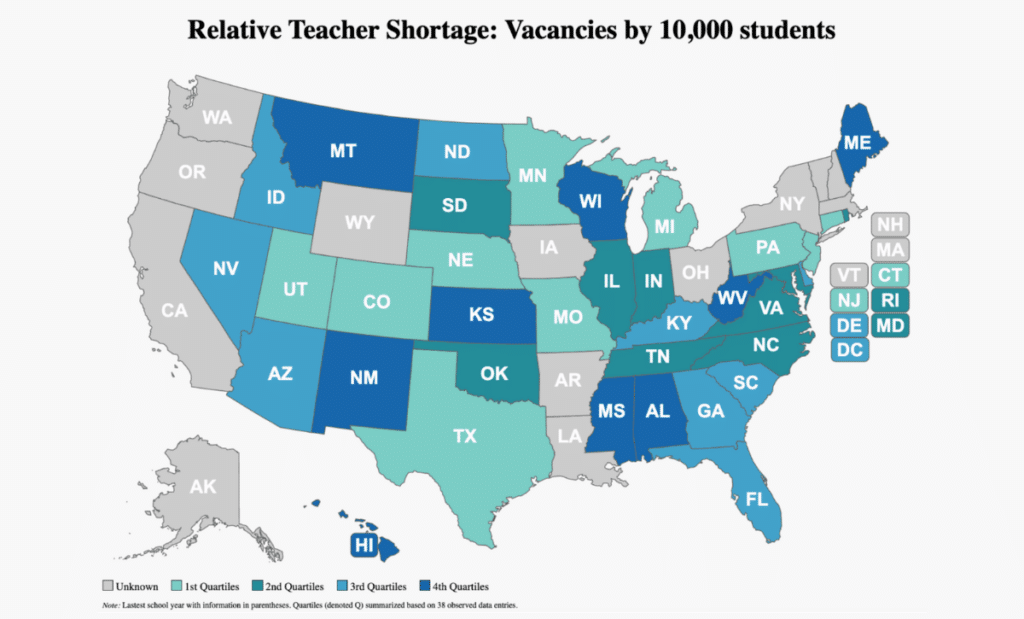 Ed Prep Matters | AACTE Blog A ‘National Teacher Shortage’? New ...